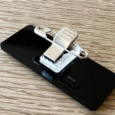 ワニ口＆ピン付き