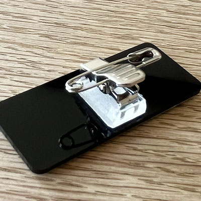 ワニ口＆ピン付き